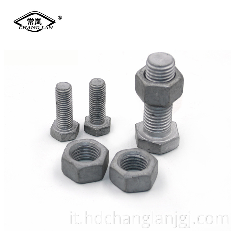 Carbon Steel Zn Hotplating Bolts